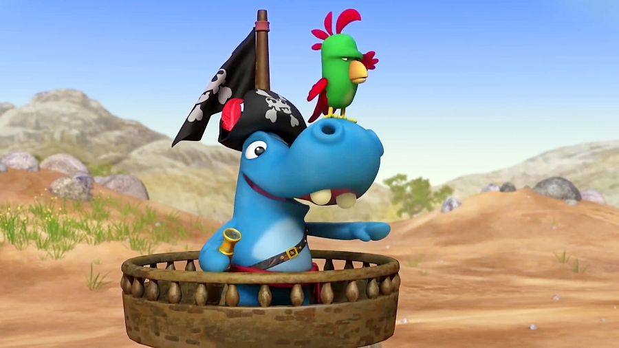 انیمیشن خانواده اسب آبی The Happos Family - فصل 1 قسمت 14